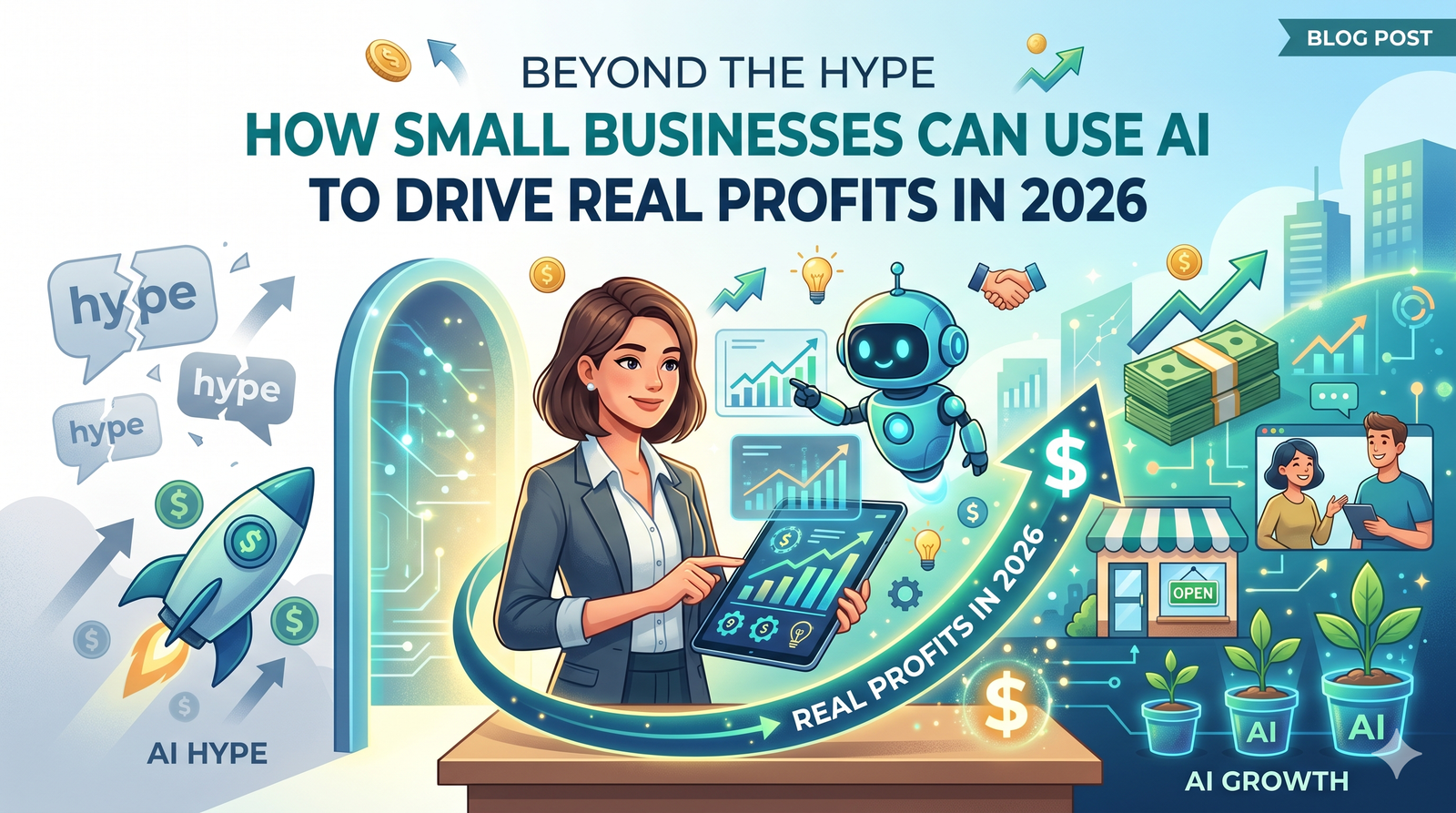 Beyond the Hype: How Small Businesses Can Use AI to Drive Real Profits in 2026