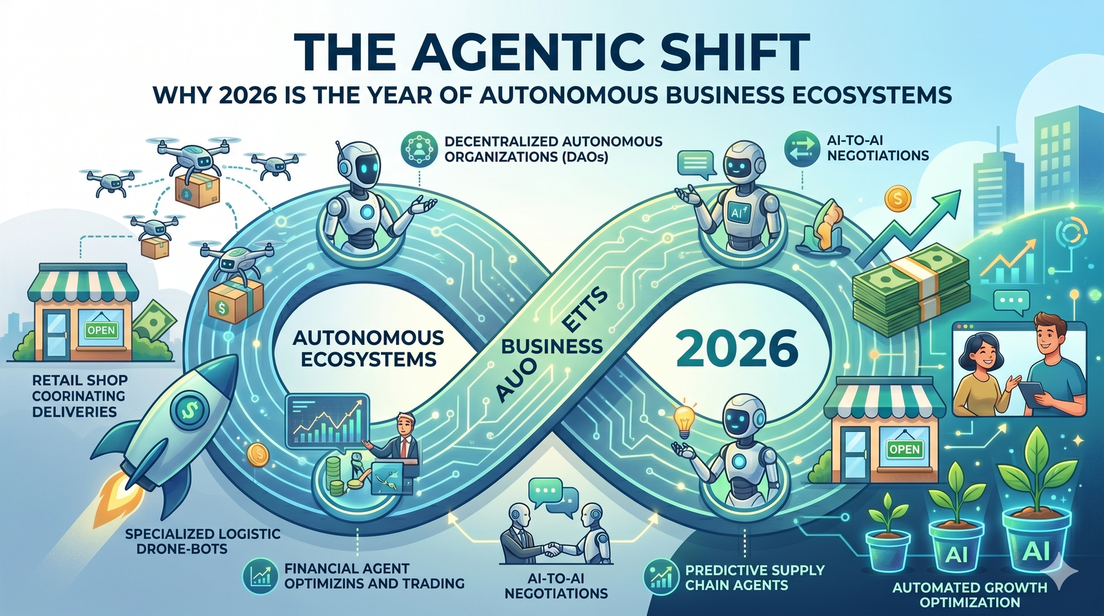 The Agentic Shift: Why 2026 is the Year of Autonomous Business Ecosystems